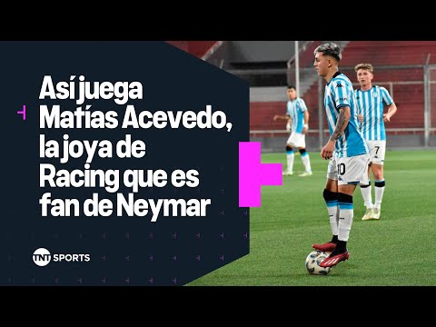 El partido de Matías Acevedo, la joya de Racing, en el clásico de Reserva ante Independiente