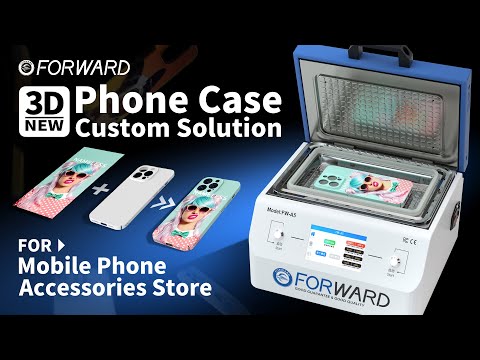 New Arrival丨 The custom solution of 3D sublimation phone case for mobile phone accessories store