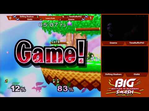BIG Smash Autumn - Shifting Shadows + Glaikit Vs. TimeMuffinPhD + Graeme Melee Doubles LF