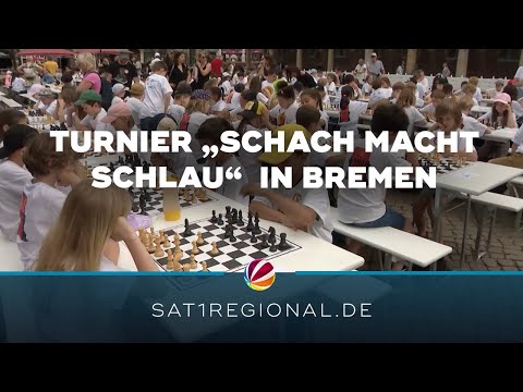 „Schach macht schlau“: Das finale Turnier mit über 1.000 Grundschulkindern in Bremen