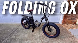 The Folding OX Ebike by Nakto #ebike #bike #bikelover