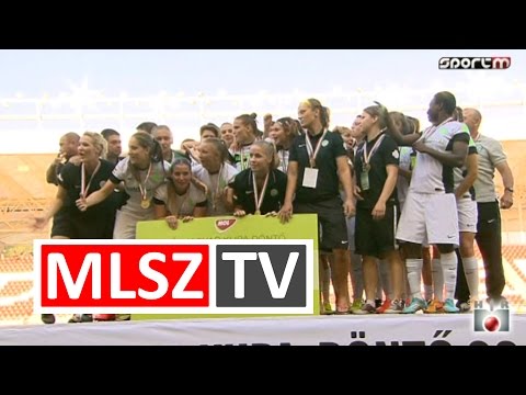 MTK Hungária FC - Ferencvárosi TC | 1-1 (3-4) | döntő | női Magyar Kupa 2014/15 | MLSZ TV