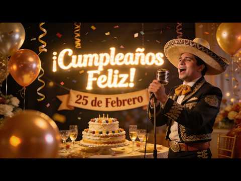 24 de Febrero: ¡El arquitecto de tus sueños! Un Cumpleaños Feliz con Mariachi. 🏗️