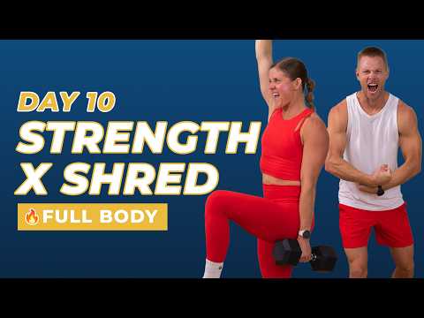 New Year Workout Challenge Day 10: 25-Minute Full Body Shred Workout (Athlete 25)