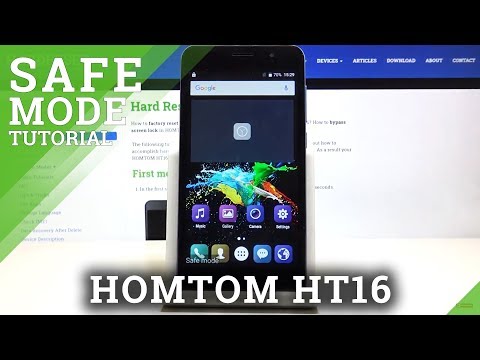 How to Enable Safe Mode in HOMTOM HT16 – Turn Off 3rd Party Apps
