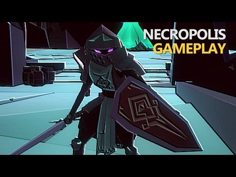 Gameplay de Necropolis: A Diabolical Dungeon Delve Brutal Edition