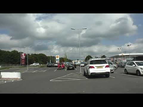 Driving On The A4440 Nunnery Way, Worcester, Worcestershire, England 18th September 2021