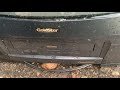 GoldStar VCR Combo CRT TV In Ally In Rain