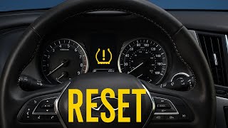 How To Reset Flat Tire Warning On Infiniti Q50