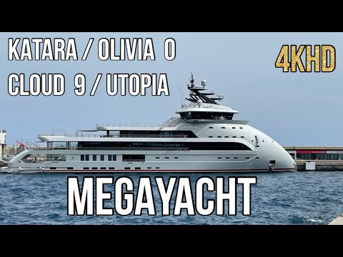 Megayachts in Monaco Feat. KATARA / OLIVIA O / CLOUD 9 / UTOPIA @archiesvlogmc