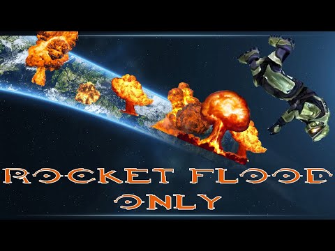 Halo but EVERY Enemy is a Rocket Flood (On Legendary)