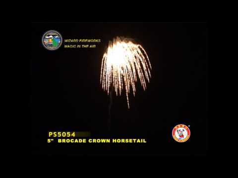 SS125WT05 - 5 INCH SHELL - WIZARD FIREWORKS - PS5054