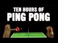 Fafa plays ping pong with Fafa for 10 hours