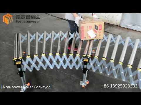 Non-power Extending Roller Conveyor