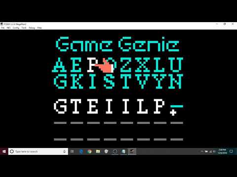 How to edit NES Game Genie Codes