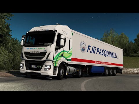 ETS2 1.35 Open Beta Iveco New Stralis NP Naples - Pescara