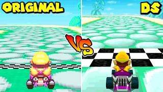 Mario Kart DS - Retro Track Comparison (DS vs Original)