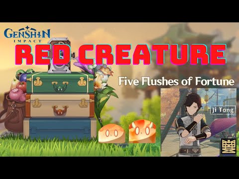 Five Flushes of Fortune : Red Creature - Day 3 | Genshin Impact