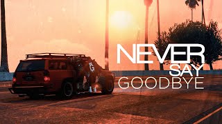 Cover art for Never say goodbye