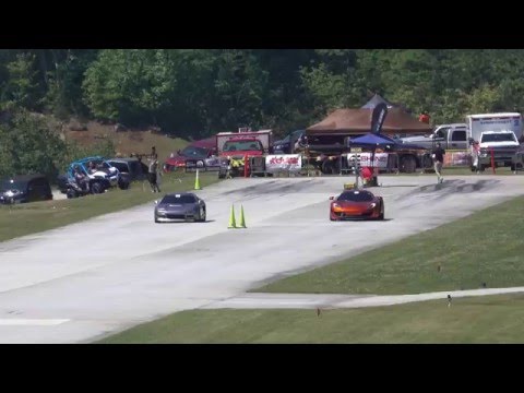 NSX turbo 600hp vs McLaren Mp412c 616hp in 4K