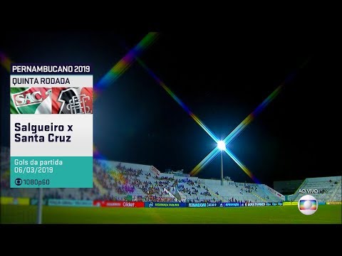 Gols de Salgueiro 2 x 0 Santa Cruz pela 5ª rodada do Pernambucano 2019