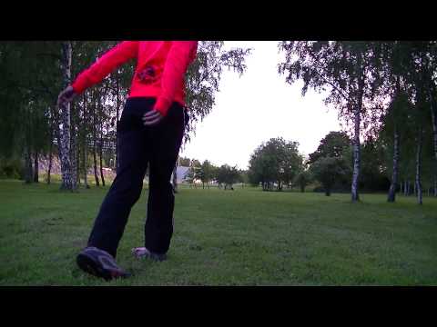 Approach on Hole 14 Jarva Disc Golf Course