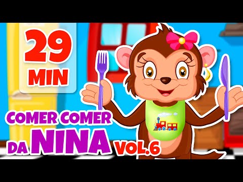 Comer Comer da Nina Vol. 6 - Giramille 29 min | Desenho Animado Musical