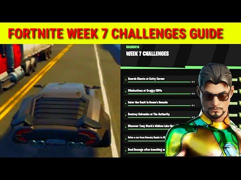 All *LEAKED* Week 7 Challenges EASY GUIDE - Fortnite Chapter 2 Season 4 Week 7 Challenges Guide!