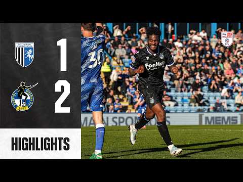 FC Gillingham 1-2 FC Bristol Rovers 