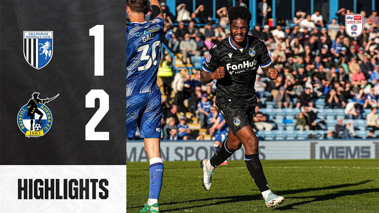 Gillingham vs Bristol Rovers Highlights