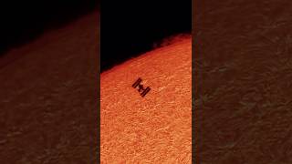 The ISS transiting the Sun…