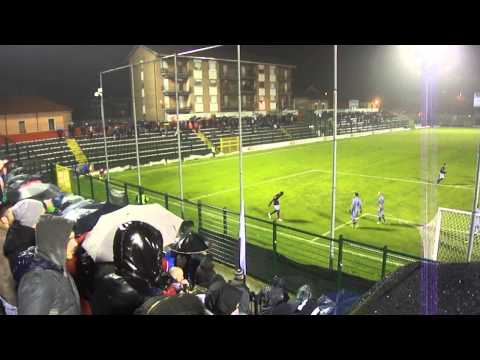 M4H04976 Alessandria 3 - Lumezzane 1 - Azioni di difesa dell'Alessandria e calcio d'angolo