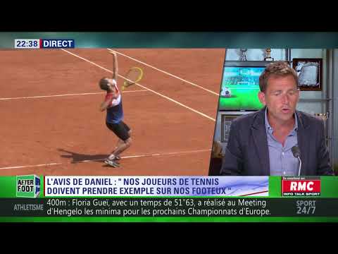 After Foot du dimanche 03/06 – Partie 2/6 - L'avis de Daniel Riolo sur nos joueurs de tennis