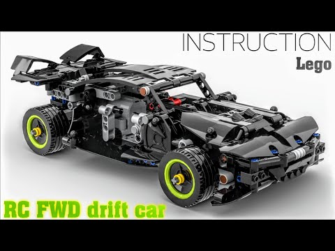 Lego Technic RC FWD drift car INSTRUCTION | Лего Техник RC FWD дрифт кар ИНСТРУКЦИЯ