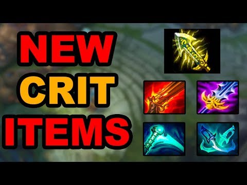 New Crit Items - MOST EXPENSE IINFINITY EDGE ITEM! - League of Legends