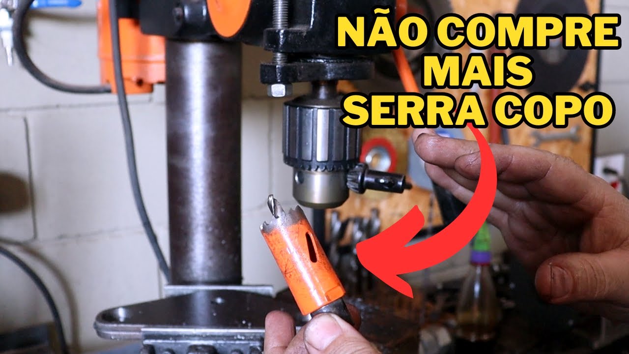Como Utilizar Serra Copo Corretamente
