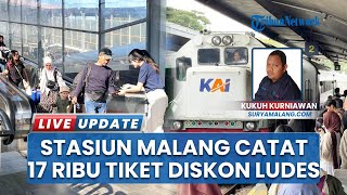 Stasiun Malang Dibanjiri Penumpang, 17 Ribu Tiket Promo Kereta Jelang Nataru Ludes Waktu Singkat