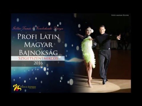 Gellai Tamás és Vorobchenko Darya - Profi Latin MB 2016 - Samba