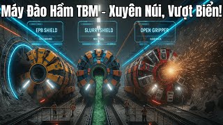Explore the Giant Tunnel Boring Machine: The World's Most Advanced Technology!