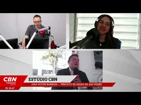 Águas de São Pedro recebe AMPPESP Fomenta Pela 3ª Vez  | ESTÚDIO CBN
