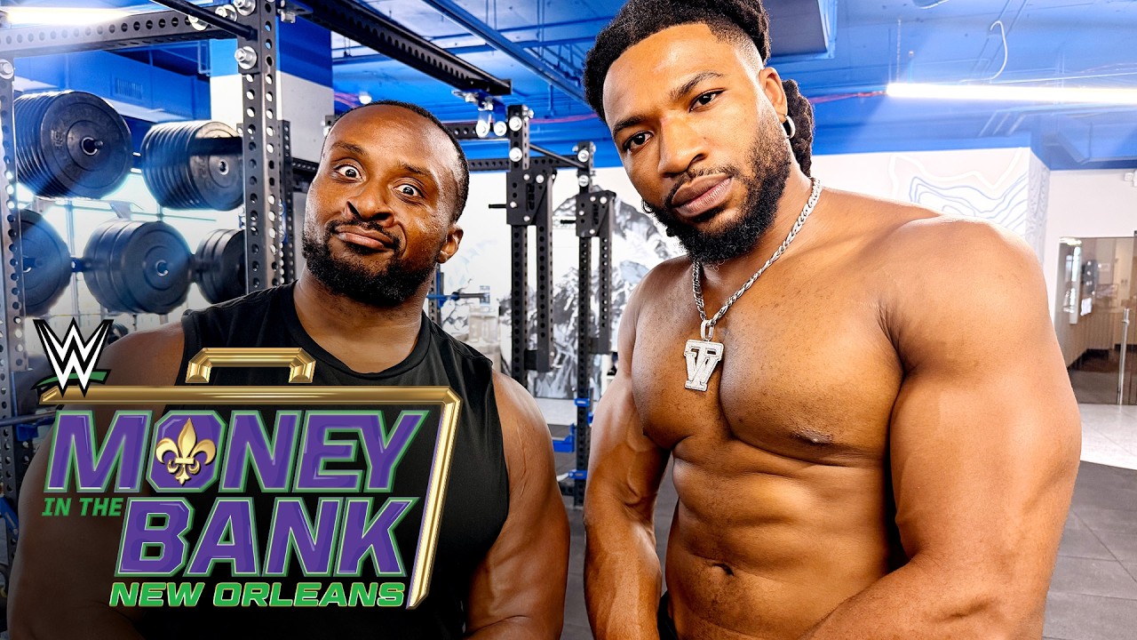 Trick Williams trains for Money in the Bank Ladder Match with Big E