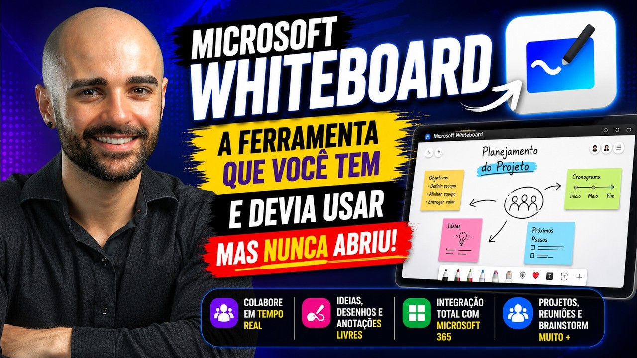 Microsoft Whiteboard: A Ferramenta Que Você Tem e Nunca Usou