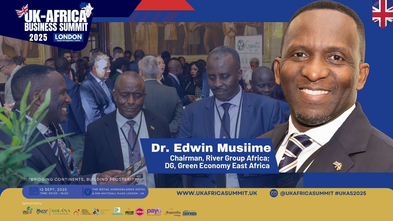Africa Speaks as a Global Partner — Dr Edwin Musiime at the UK–Africa Summit | London2025