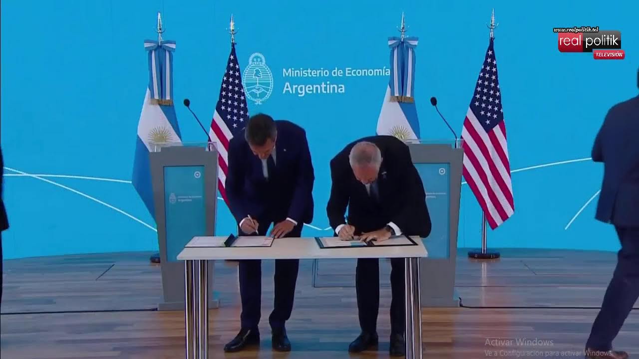 Estados Unidos y Argentina firmaron un acuerdo para compartir información fiscal