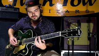 Video thumbnail for TTG "Guitar Of The Week" Gretsch G6196T Country Club in Cadillac Green - USED! by Twin Town Guitars