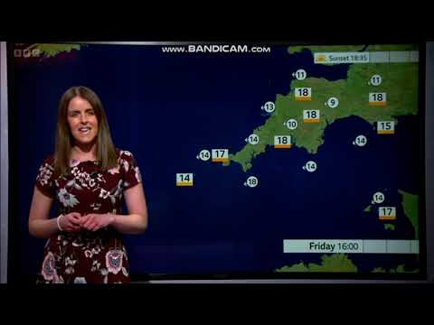 Alex Osbourne BBC Spotlight weather on BBC One March 25th 2022 in HD! - 60 FPS