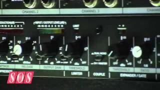 Video thumbnail for Alesis 3632 - Musikmesse 2011 by Sound On Sound magazine