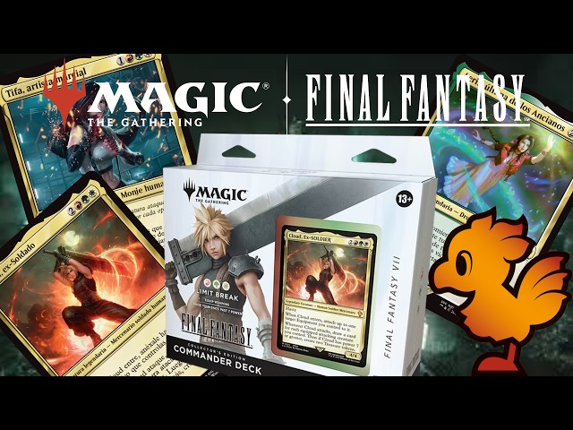 Vídeo relacionado con Mazo de Commander de Final Fantasy VII, de Magic: The Gathering | Límite (Versión en Inglés)