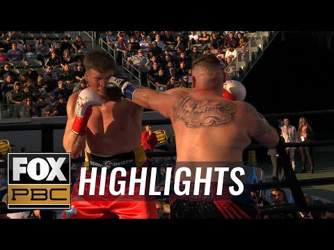 Andy Ruiz Jr. gets the KO win in PBC debut vs Alexander Dimitrenko | HIGHLIGHTS | PBC ON FOX