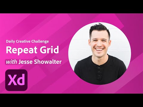 Adobe XD Daily Creative Challenge Welcome Repeat Grid | Adobe Creative Cloud